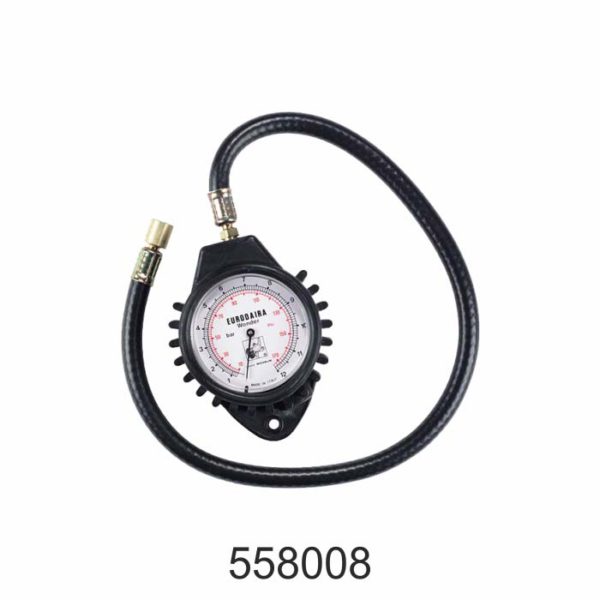 558008 - OTR Tyre Pressure Gauge With Dual Foot Chuck for OTR Valves (From Wonder, Italy)