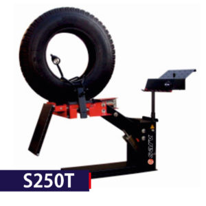 SARV S250T heavy-duty air operated truck tyre spreader with lying base