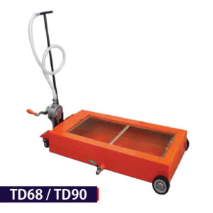 SARV TD68 TD90 heavy-duty truck and bus oil drain tank for service centers