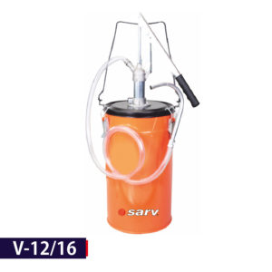 Sarv manual bucket oil pump for truck and bus workshops