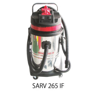 Sarv SARV265IF heavy-duty wet and dry vacuum cleaner for garages and auto workshops