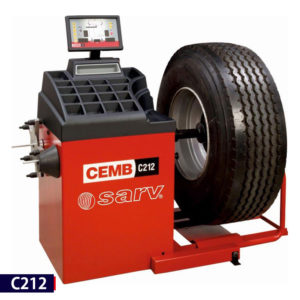 Sarv C212 heavy-duty wheel balancer