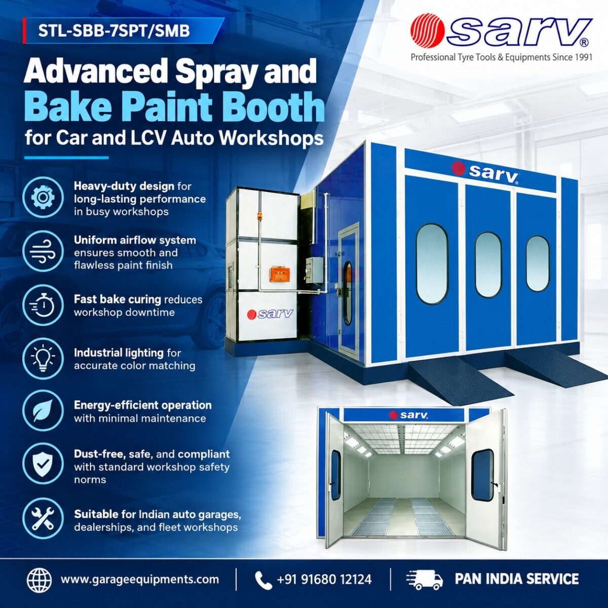 Bake Paint Booth - 1