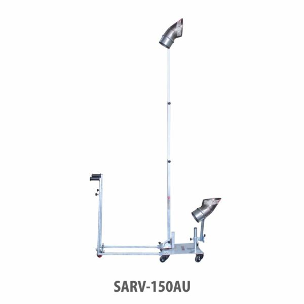 Sarv’s Universal Patented Support Trolley for Fume Extraction Systems
