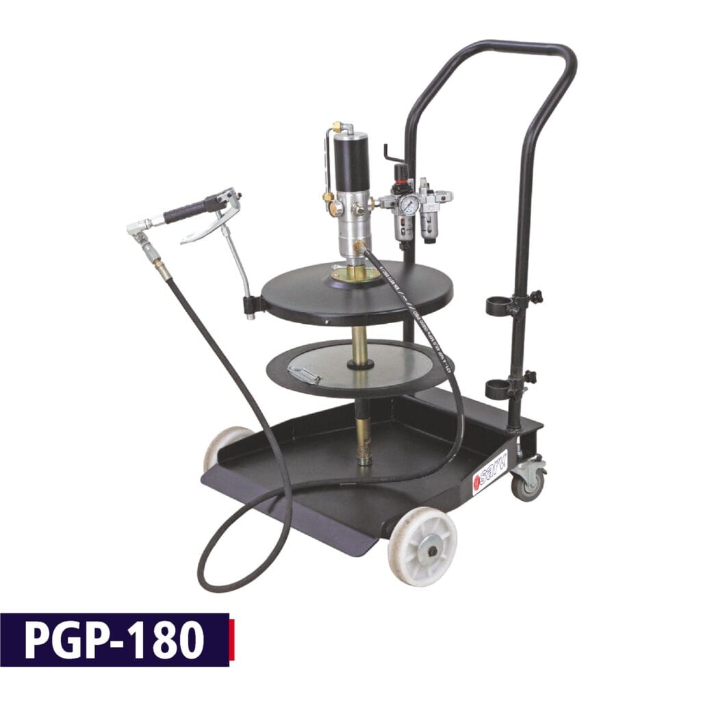 SARV PGP-180 heavy-duty portable greasing system for trucks and buses