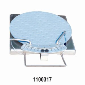SARV truck and bus wheel alignment turn table with scale 480 mm