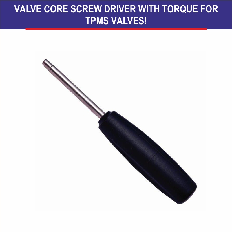Valve Core Screw Driver with Torque for TPMS Valves!