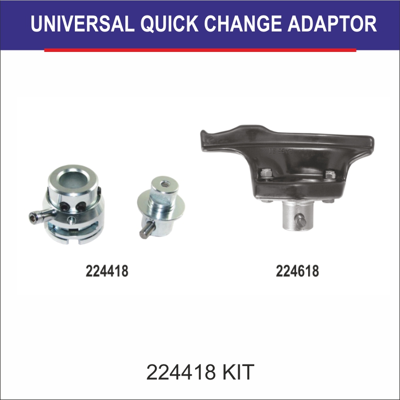 SARV Introducing Universal Quick-Change Adaptor! Speeden your process of changing between Plastic & Metal Duck Head/ Mounting Demounting Tool!