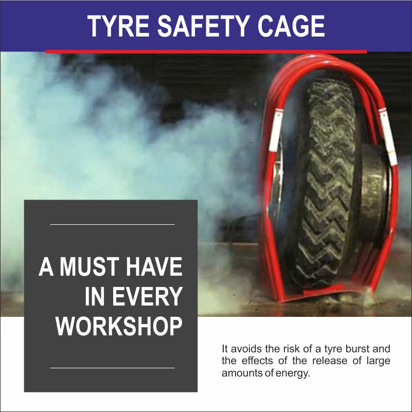 Tyre Cage : A MUST HAVE in every workshop