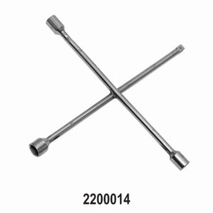 SARV heavy-duty 4 way cross lug wrench for trucks and commercial vehicle tyres