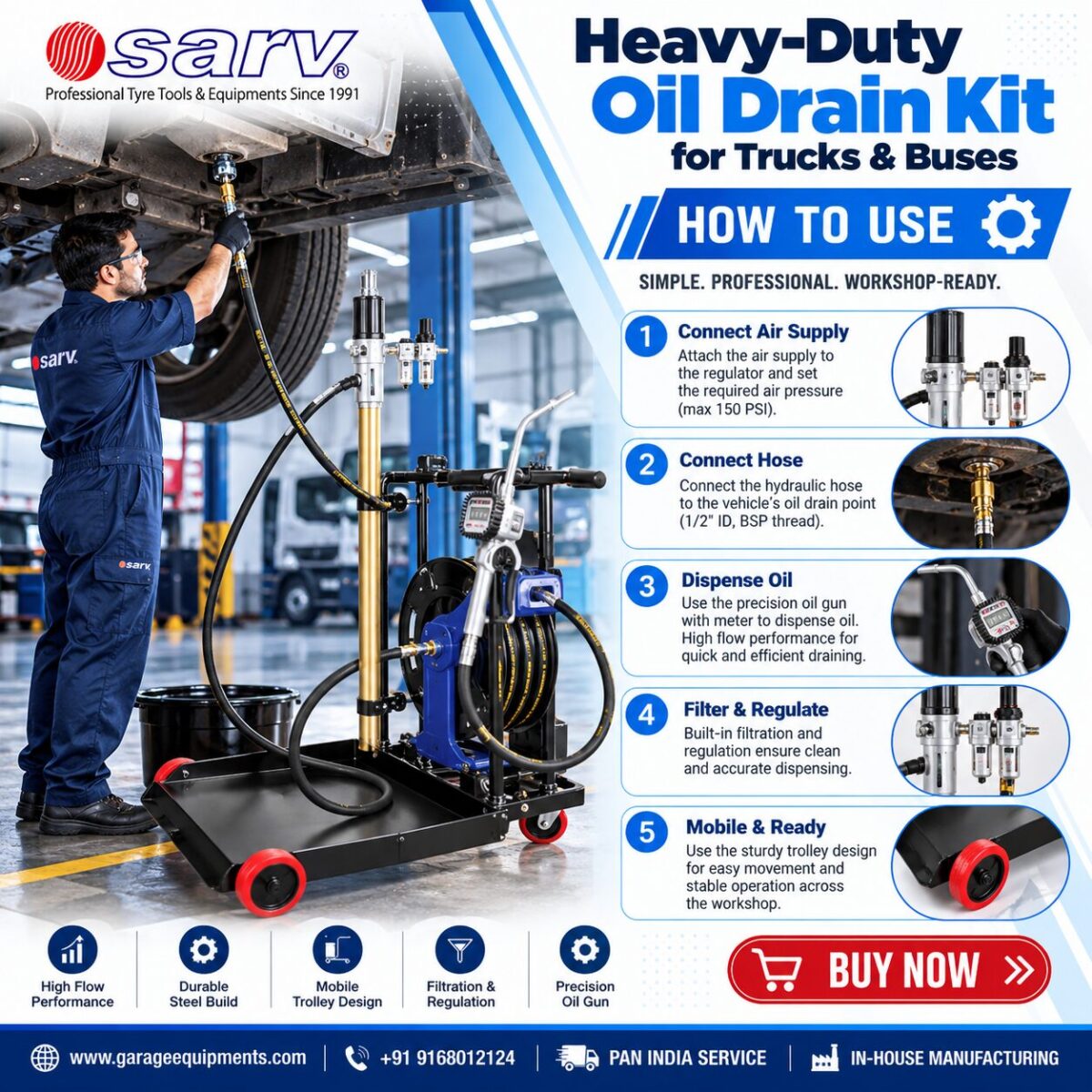 Oil Drain Kit - 4