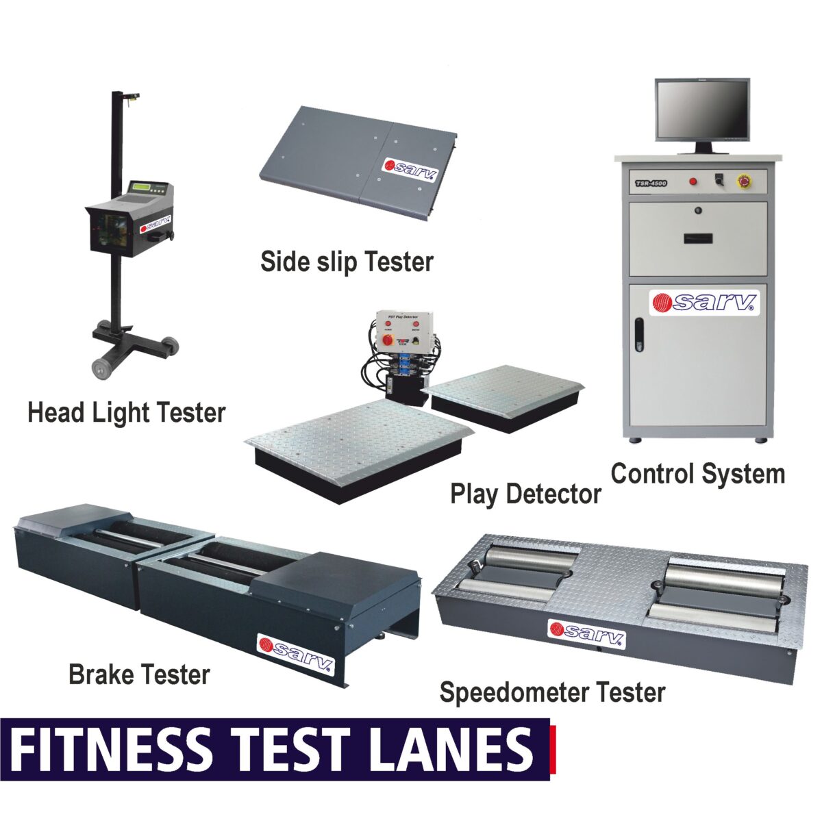Fitness Test Lanes for buses & trucks