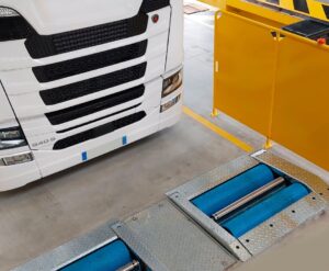 Sarv truck fleet roller brake tester for heavy vehicle brake inspection