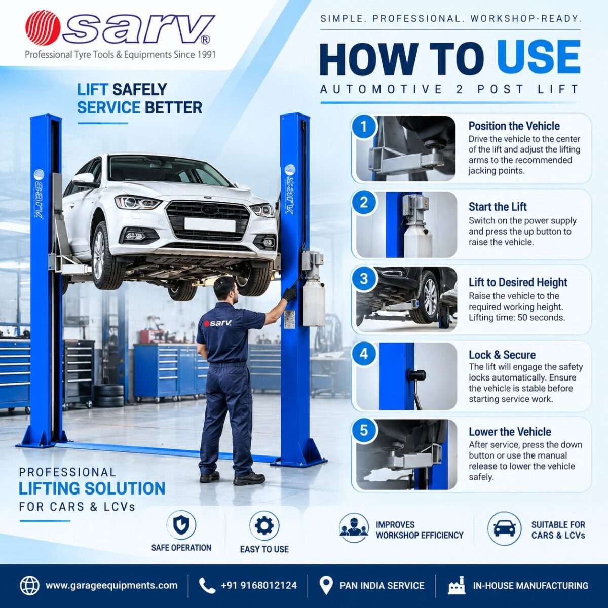 Automotive 2 Post Lift - 4