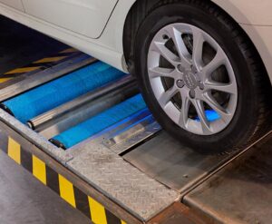 heavy-duty truck suspension tester