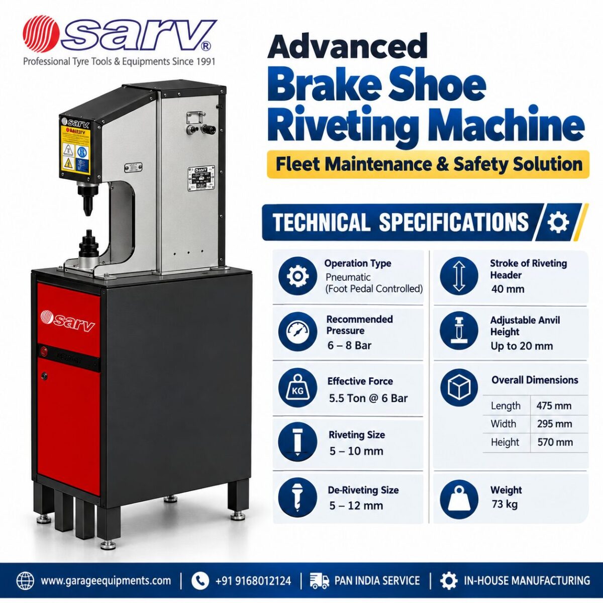 Brake Shoe Riveting Machine - 2