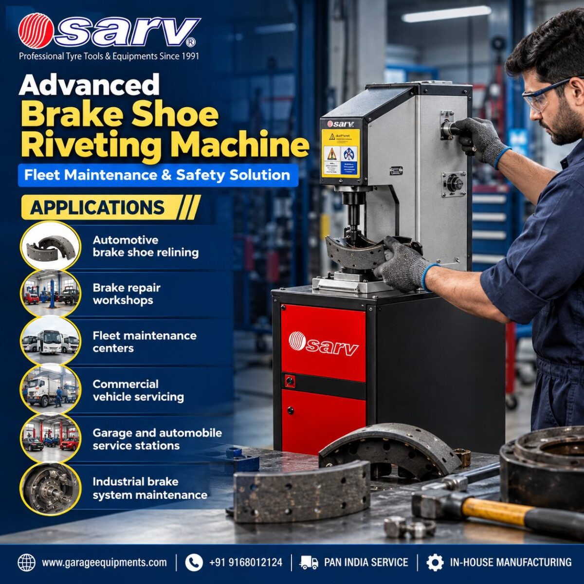 Brake Shoe Riveting Machine - 3