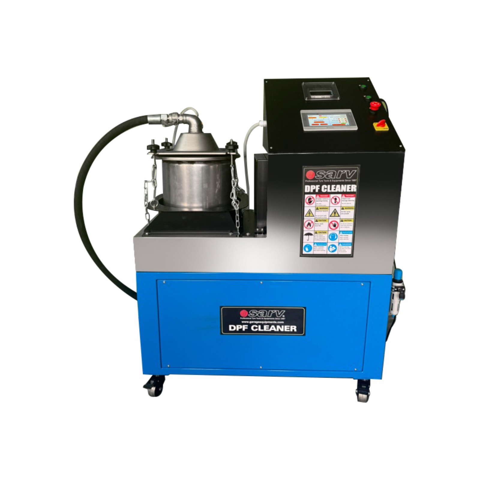 Semi DPF Cleaning Machine