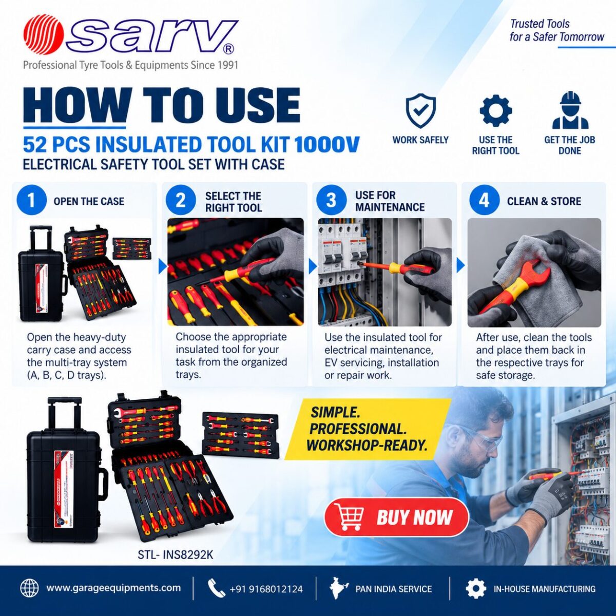 52 PCS Insulated Tool - 4