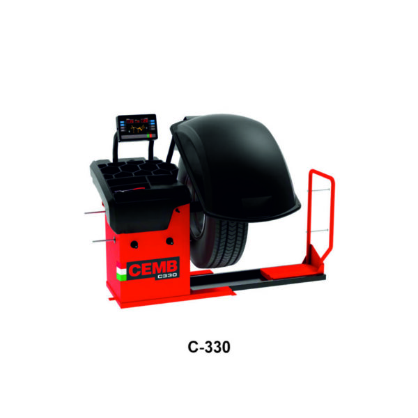 C-330 Wheel Balancing Machine for Commercial Vehicles | High Precision Digital Balancer