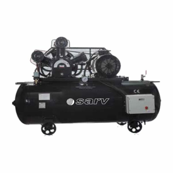 SAC 3/5/7.5/10 Two Stage Air Compressor | High Pressure Industrial Air Compressor for Workshops