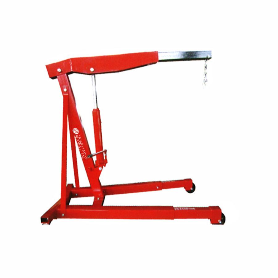 Engine Crane with 2–3 ton capacity | Sarv Garage Equipment Engine Crane SCR-202T / 203T Hydraulic Engine Hoist for Trucks & Buses | Heavy Duty Lifting Solution