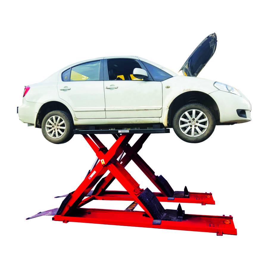Wheel Free Scissor Lift 3 Ton Hydraulic Lift | Sarv Garage Equipment Wheel Free Scissor Lift STL-SL-3T 3 Ton Hydraulic Lift for Car Service & Alignment