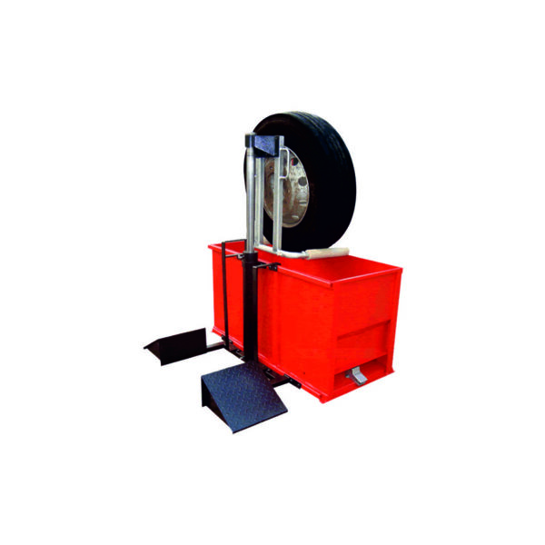 Air Operated Truck Tyre Test Trunk with Lift System | Buy Truck Tyre Test Trunk