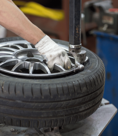 tyre changes